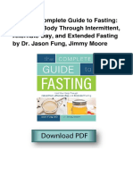 PDF The Complete Guide To Fasting: Heal Your Body Through Intermittent, Alternate-Day, and Extended Fasting by Dr. Jason Fung, Jimmy Moore