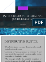 Introduction To Criminal Justice System: Group 3