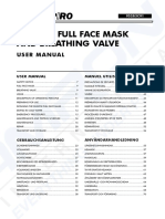 Interspiro Divator Full Face Mask and Breathing Valve User Manual