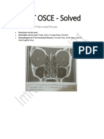 ENT OSCE - Solved: Stations on Ear, Nose and Throat Examinations