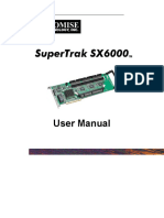 Supertrak Sx6000: User Manual