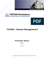 TOPSIM - General Management II: Participants' Manual