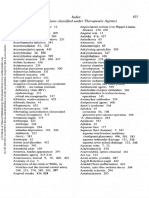 (Medications Classified Under Therapeutic Agents) : Index 625