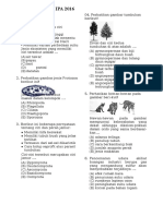 Soal Un Bio 2016