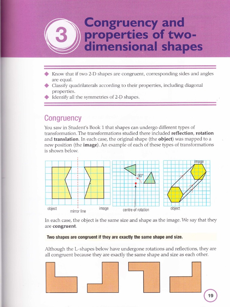 Triangle Congruence Rules Explained | PDF | Shape | Euclidean Plane ...
