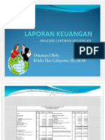 Disusun Oleh: Krido Eko Cahyono, SE.,M.M: Analisis Laporan Keuangan