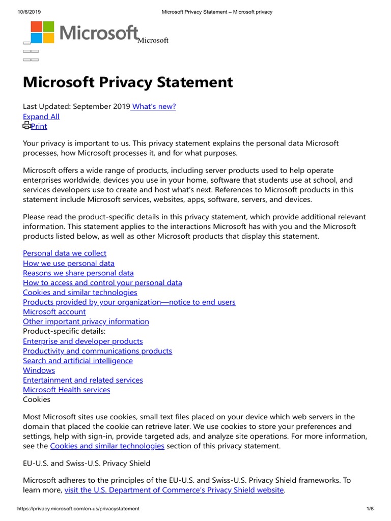 Image Result For Pernyataan Privasi Microsoft Privasi Microsoft
