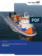 Bravenes Subsea Rock Installation Vessel Specs