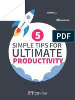 Simple Tips For Ultimate Productivity