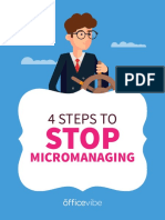 Steps To Micromanaging