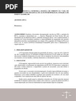 Modelo Justificativa Ação de Alimentos