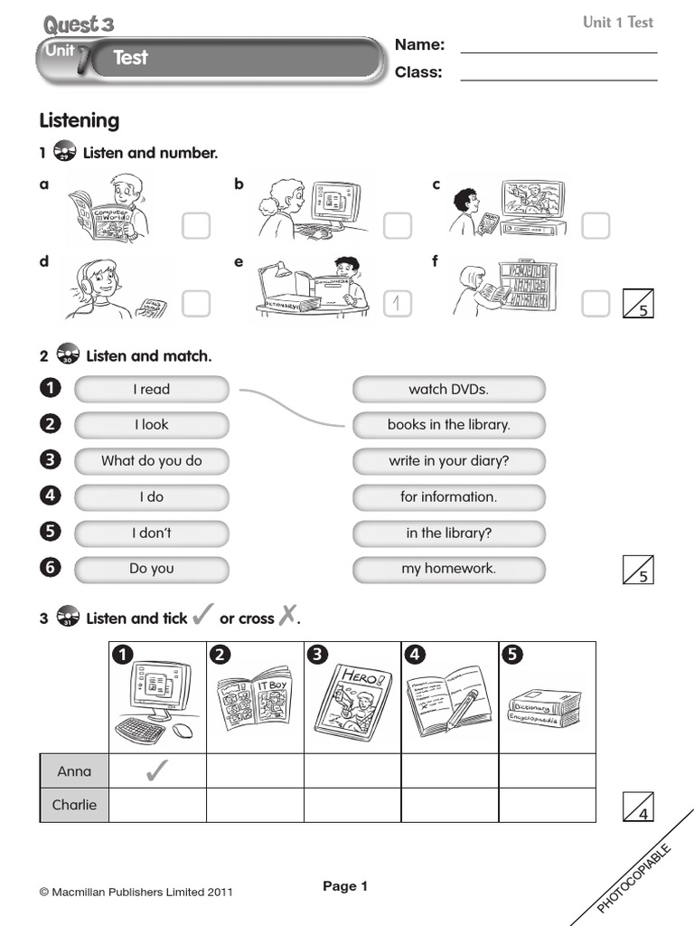 Quest 3 Unit 4 Test