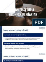 Reasons To Setup Business in Sharjah