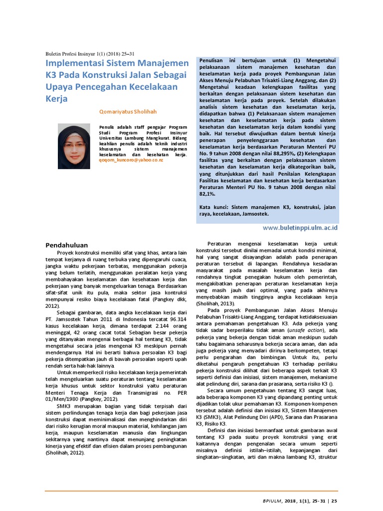 K3 Proyek | PDF
