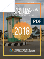 Kecamatan Tinanggea Dalam Angka 2018