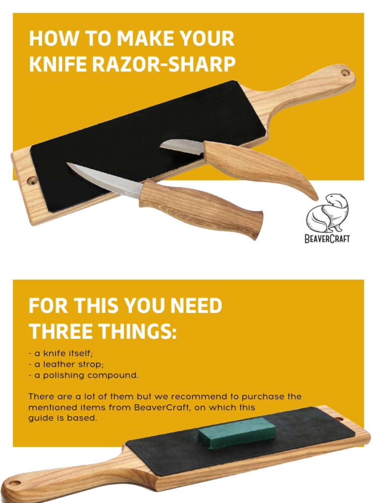 How To Make Your Knife RazorSharp PDF