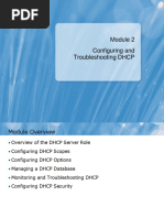 DHCP Configuring and Troubleshooting