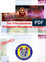 The Trifocalization in The Philippine Educational System