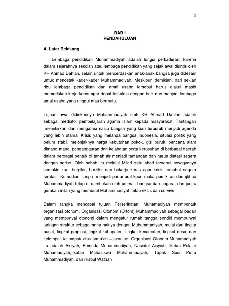 Ortom Muhammadiyah Final