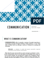 Media and Information Literacy 1 Communication