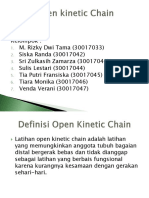 Open Kinetic Chain (KLP 6)