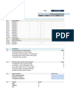 Client Project Status Overview