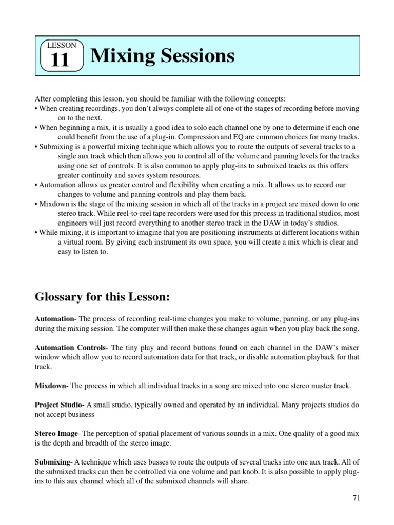 Jazz Terms Overview PDF Acoustics Hearing