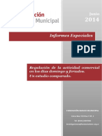 Regulacion de La Actividad Comercial en Los Dias Domingo y Feriados