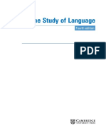 The Study of the Language