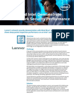 Lanner and Intel Demonstrate NFV Network Security Performance