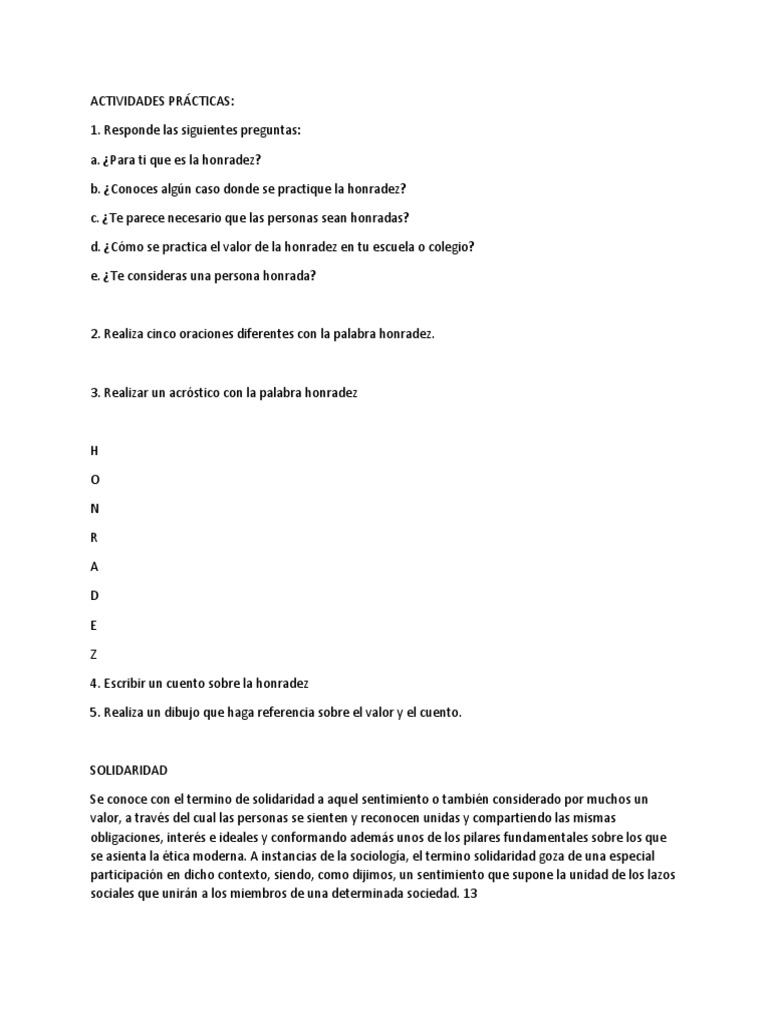 Actividades Practicas Etica Dignidad Teorias Filosoficas