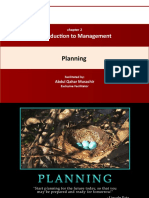 Planning - Chapter Two