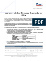 Solicitud Manual de Garantías Por SIGA PDF