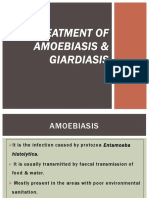 Treatment of Amoebiasis & Giardiasis