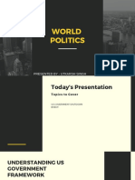 World Politics: Presented by - Utkarsh Singh