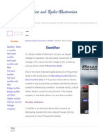 Rectifier - What Is Rectifier - Types of Rectifier PDF