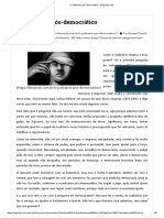 O Judiciário Pós-Democrático - Pio Giovani Dresch