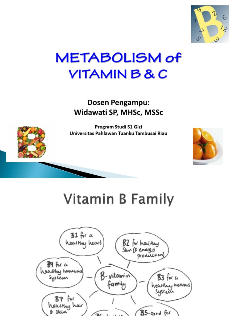 Vitamin B C PDF Vitamin C Cofactor (Biochemistry)