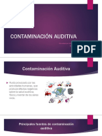 Contaminación Auditiva