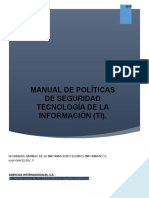 Manual de Politicas de Seguridad Ti Aica