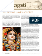 We Always Have A Choice: Issue No. 91 Sravana, 4 - 9 - 18