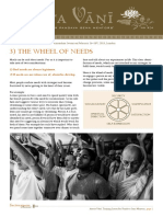 3) The Wheel of Needs: Training Letter For Pandava Sena Mentors