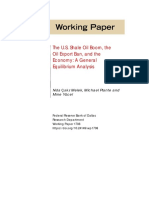 The U.S. Shale Oil Boom, The Oil Export Ban, and The Economy: A General Equilibrium Analysis