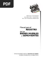 Manual de Bienes Muebles y Semovientes