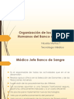 Organizacion de Los Recursos Humanos Del Banco de