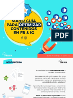 1 Parte - Súper Guía para Optimizar Contenidos en FB & IG