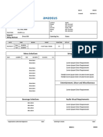 Group: Deposit: Billing Method: Catering SRC