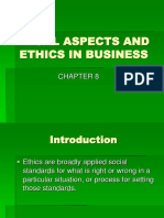 Legal Aspects and Ethics in Business