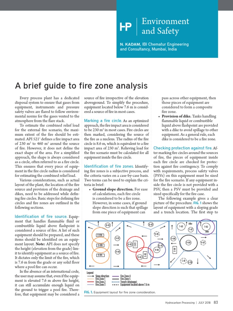 Fire Zone Analysis Guide for Plants | PDF | Fires | Energy Technology
