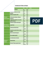 Calendarización Talleres de Historia